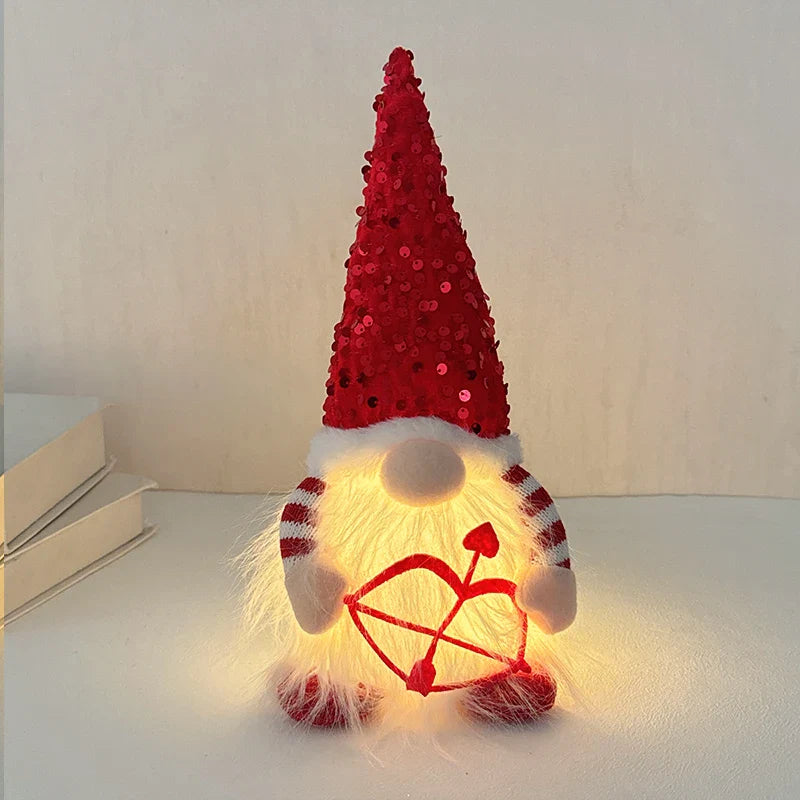 LED leuchtender Plüsch-Gnom