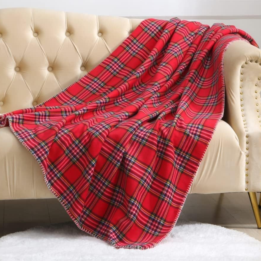 Mxaeyar Plaid Flauschdecke