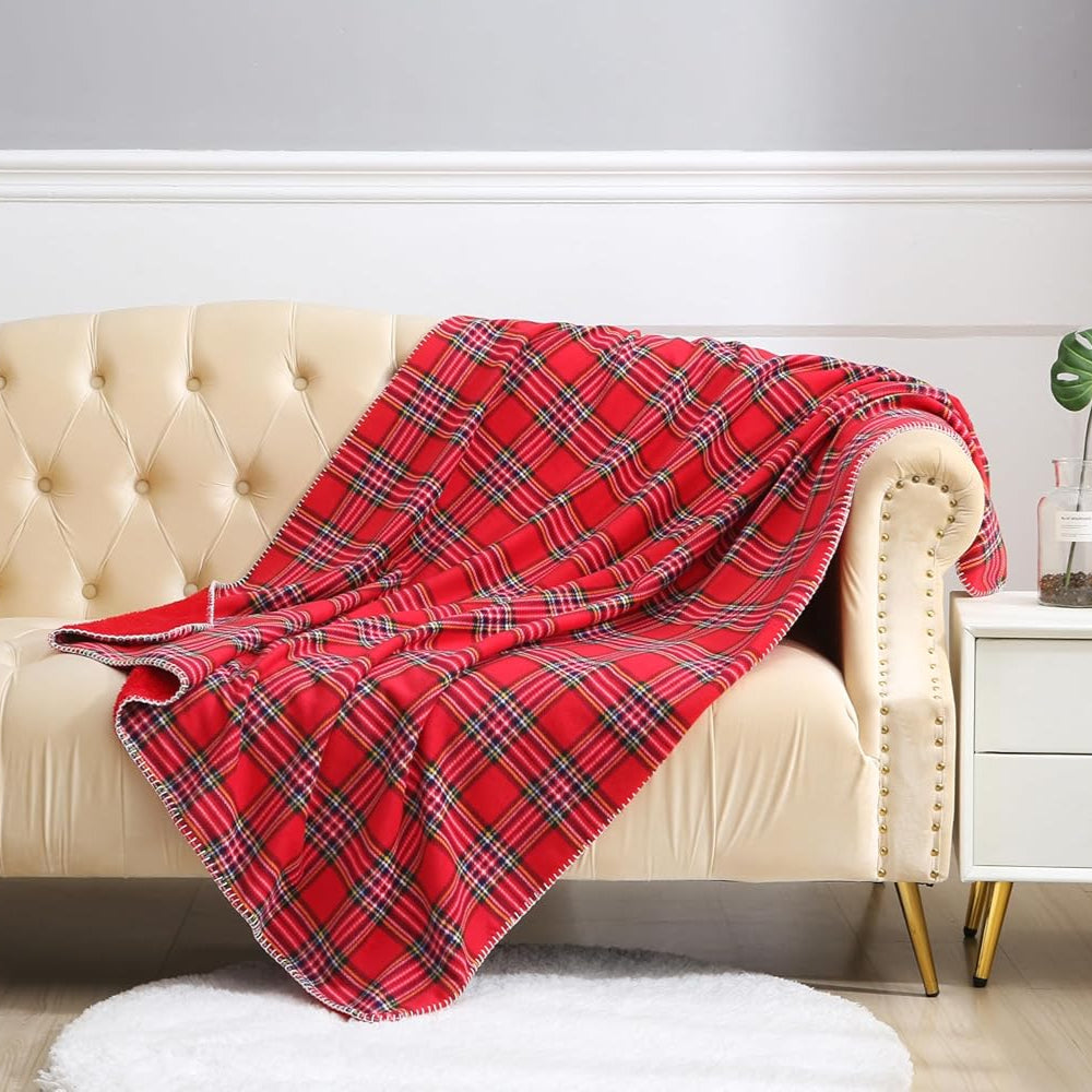 Mxaeyar Plaid Flauschdecke