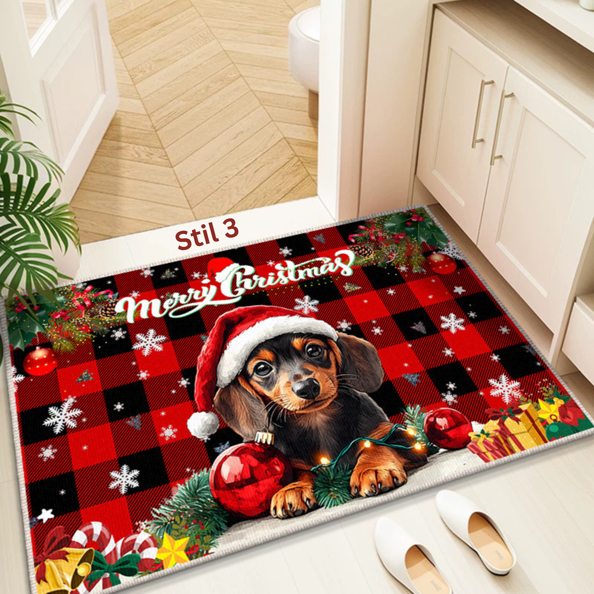 Weihnachts Teppich Premium