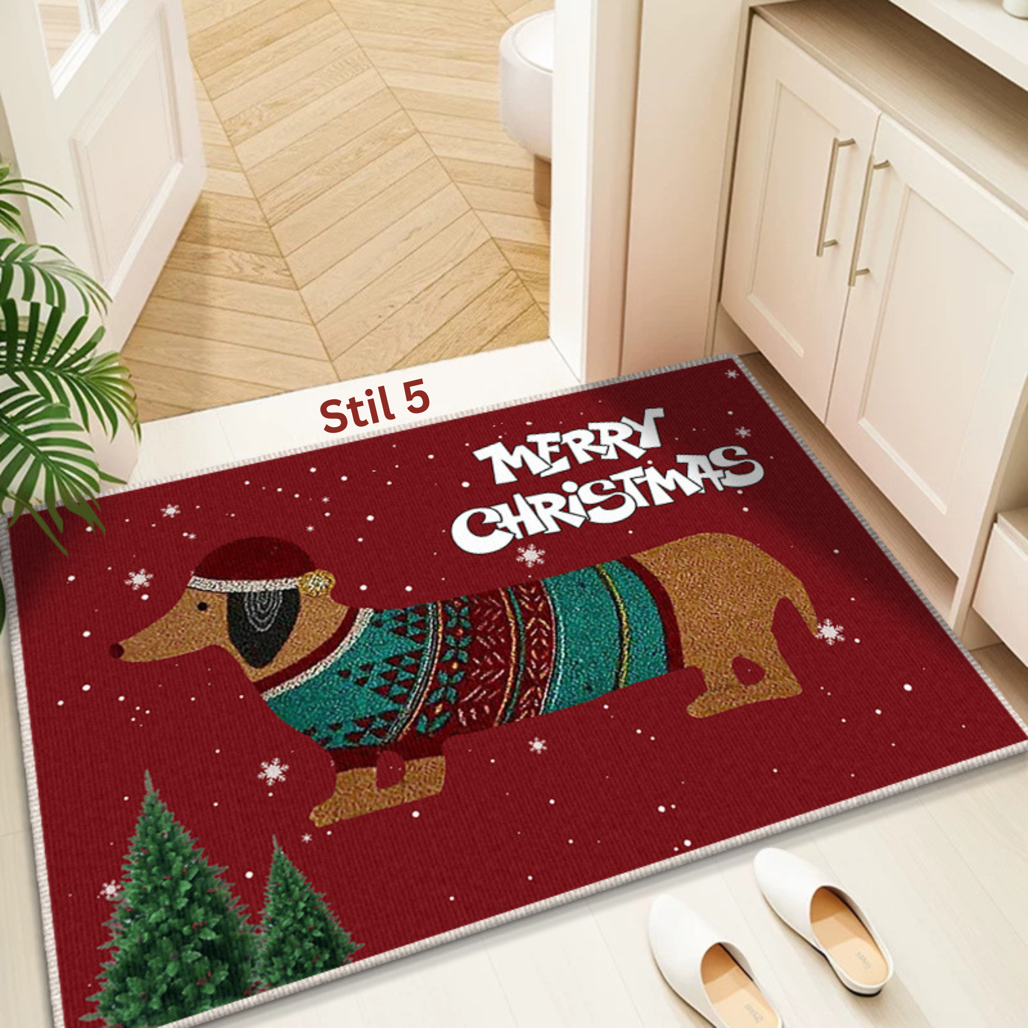 Weihnachts Teppich Premium