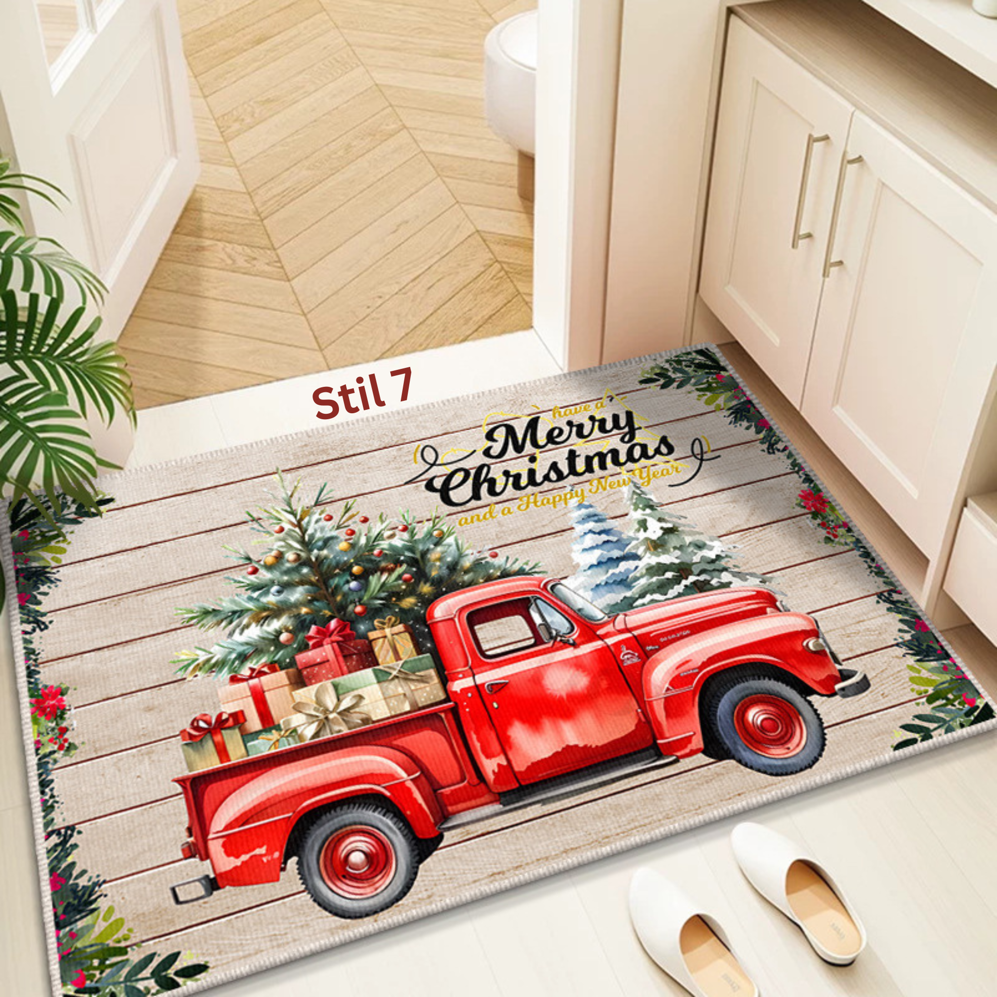 Weihnachts Teppich Premium