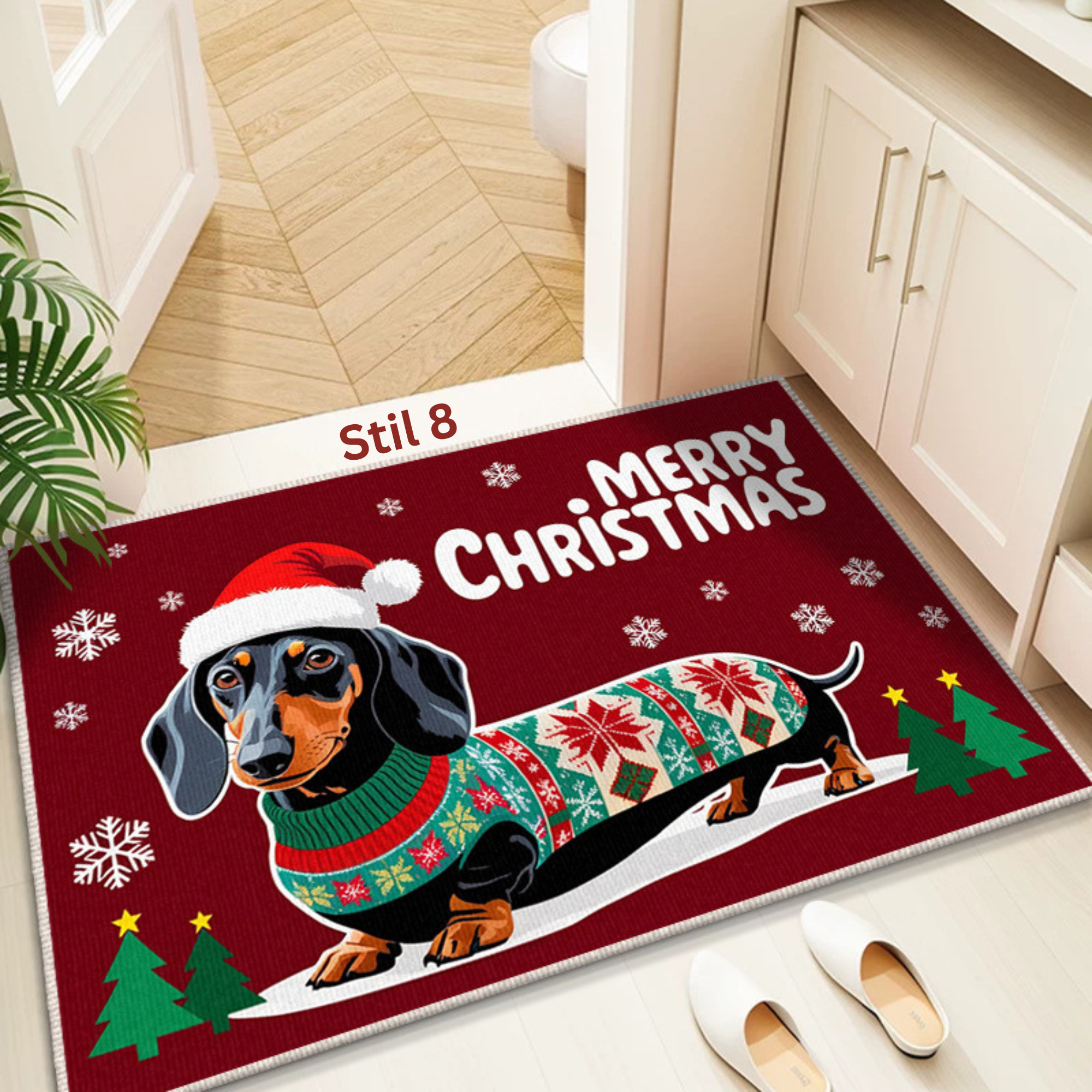 Weihnachts Teppich Premium