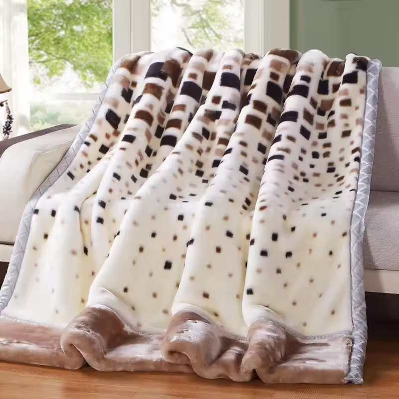 Doppelschicht Mink Decke
