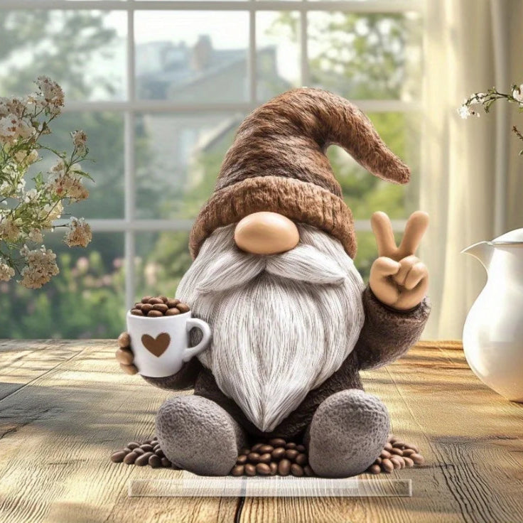 2D Gartenzwerg Deko