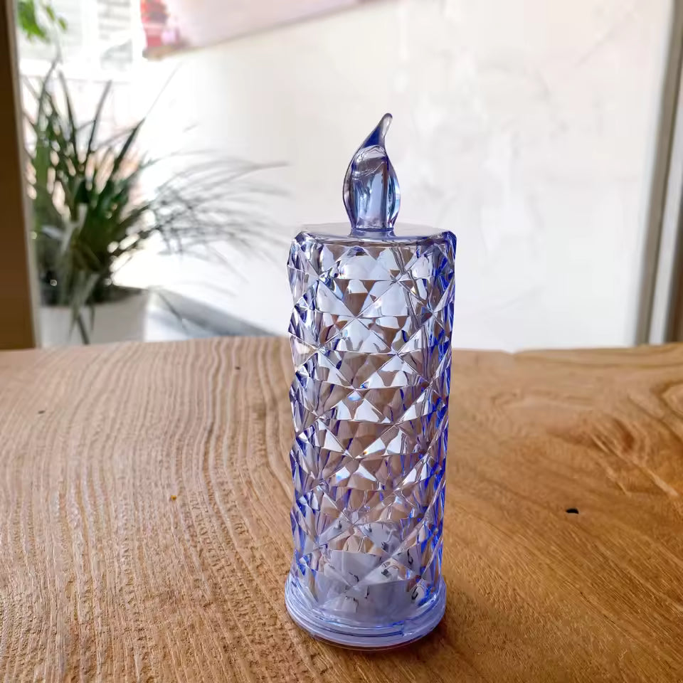 LumiRose LED-Kristallkerze